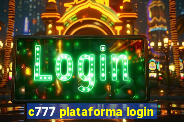 c777 plataforma login